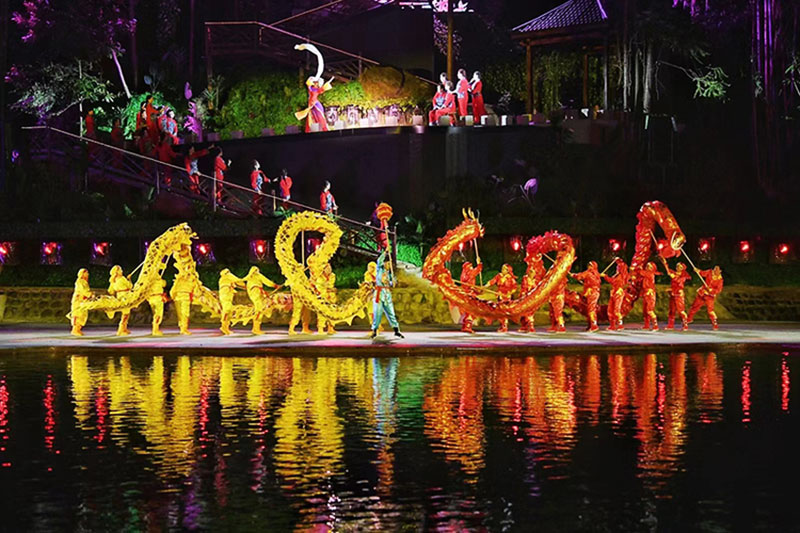 內江：川南首部大型山水實景演出《遇見威遠》正式上演，助力威遠創建天府旅游名縣！